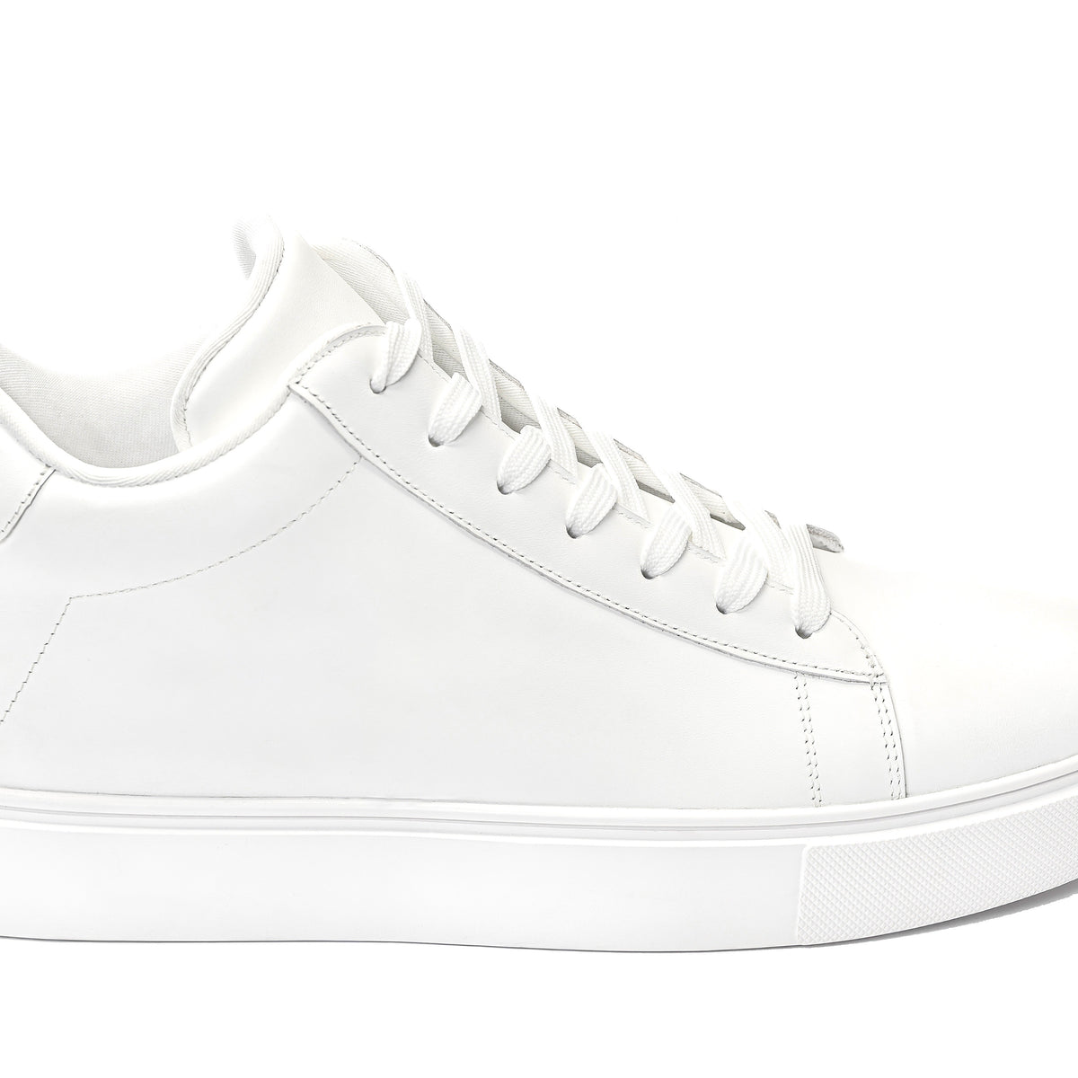 il Blanko - Men's White Leather Oxford Dress Shoes (Whole Cut Oxfords) - Ashour Shoes